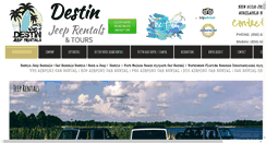 Desktop Screenshot of destinjeeprentals.com